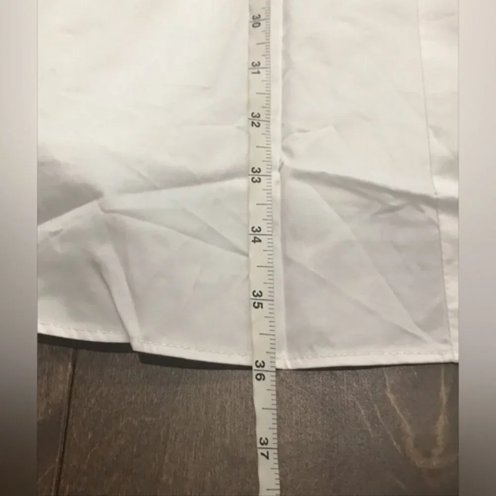 Tuckernuck Kasia Women's Short Sleeve White Santorini Mini Dress, Size XL - Picture 7 of 7